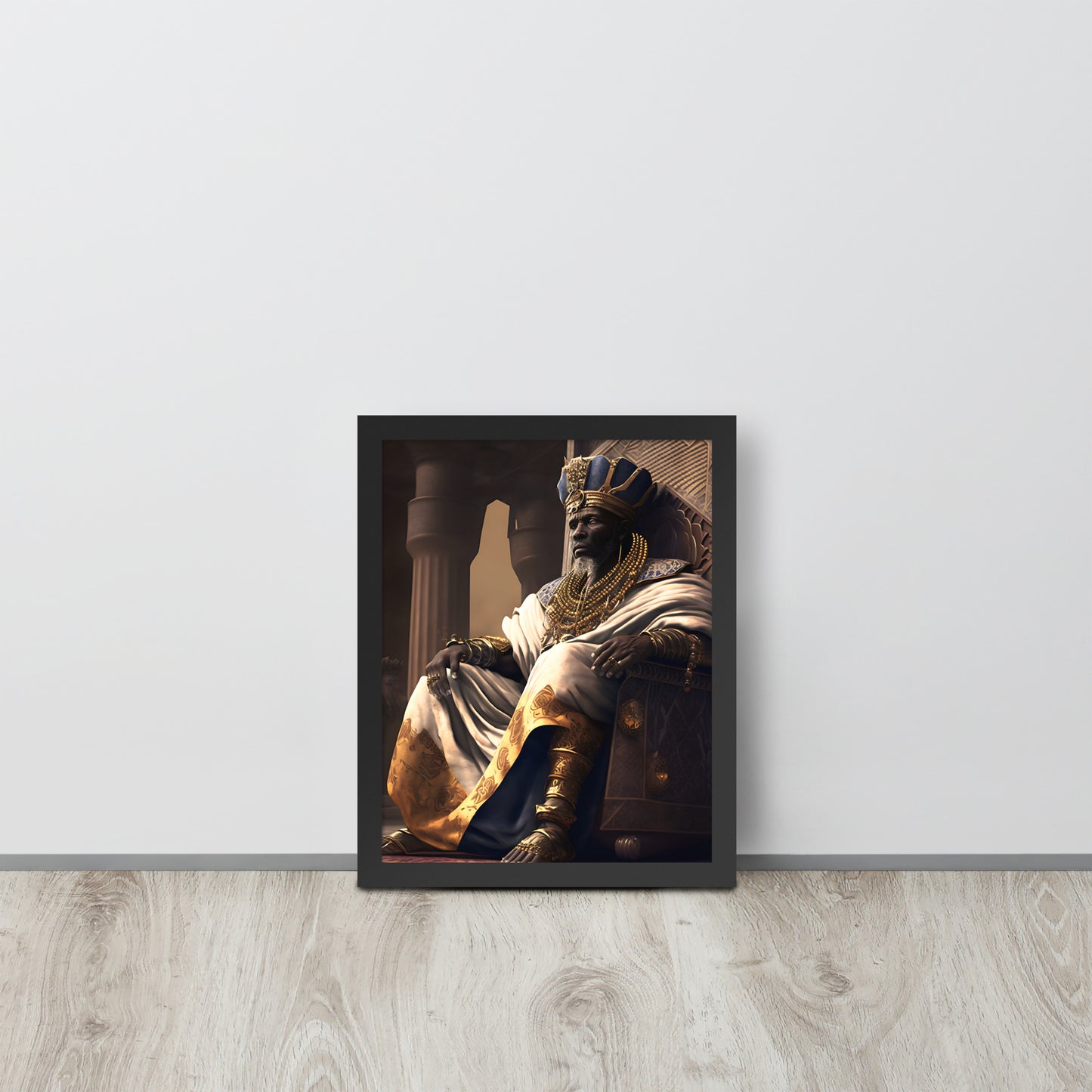 King Of Mali Framed poster