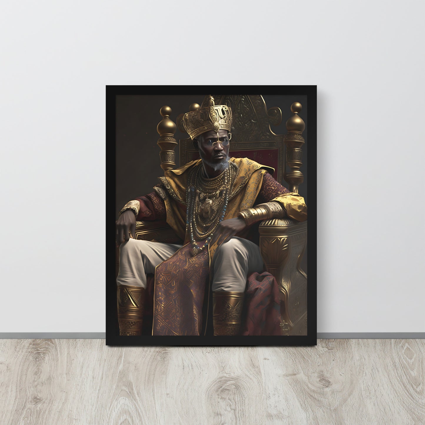 King Of Mali 2 Framed poster