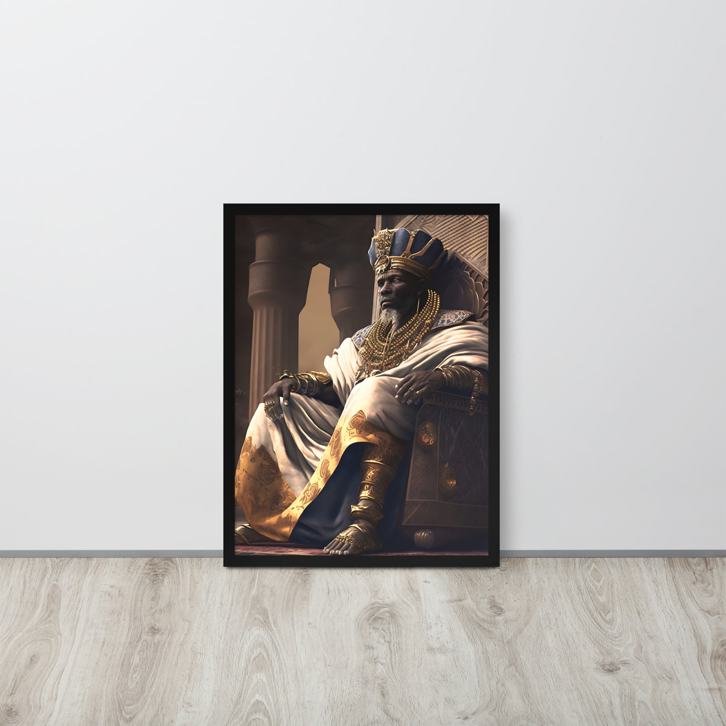 King Of Mali Framed poster