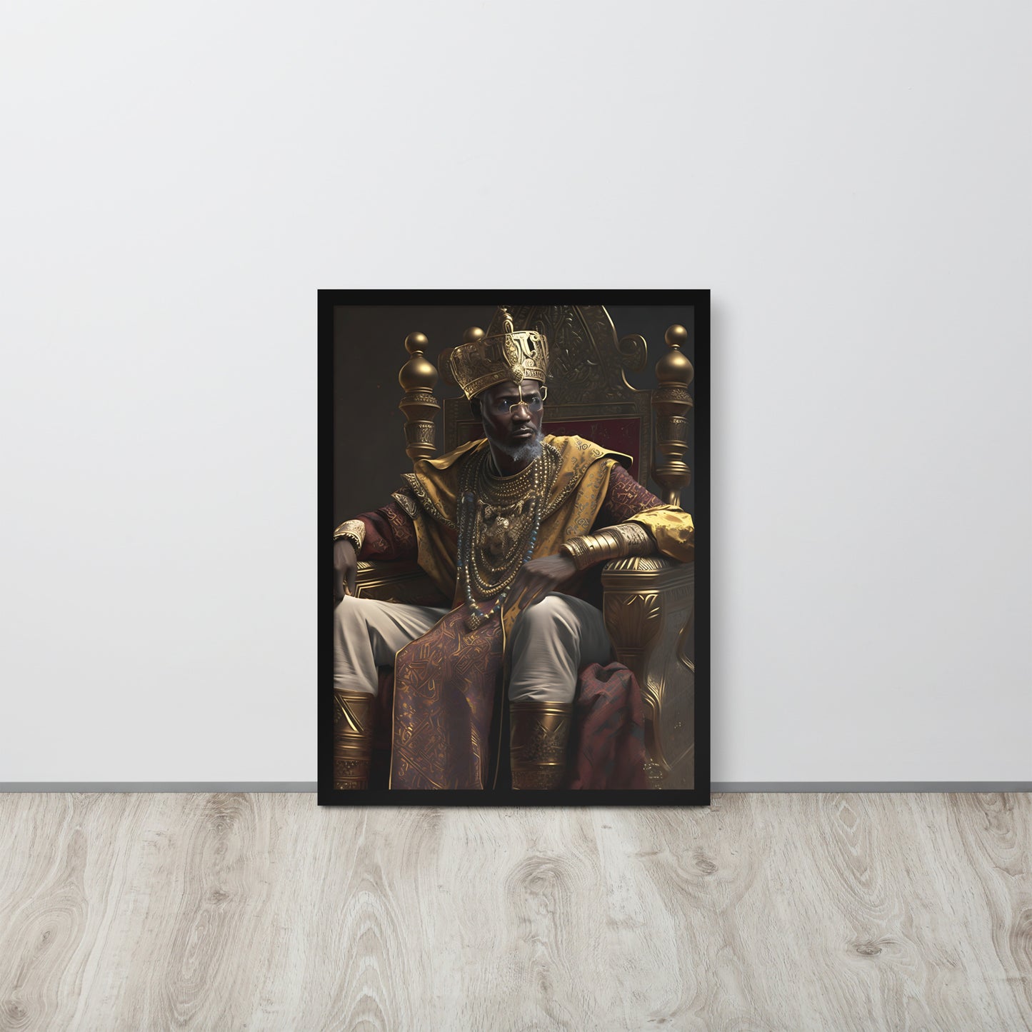 King Of Mali 2 Framed poster